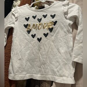 Janie and Jack heart shirt